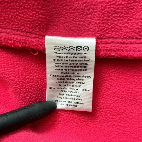 Minymo fleece-lined shell size 110 (US5) pink and purple. (Scandi brand!) - Picture 8 of 8